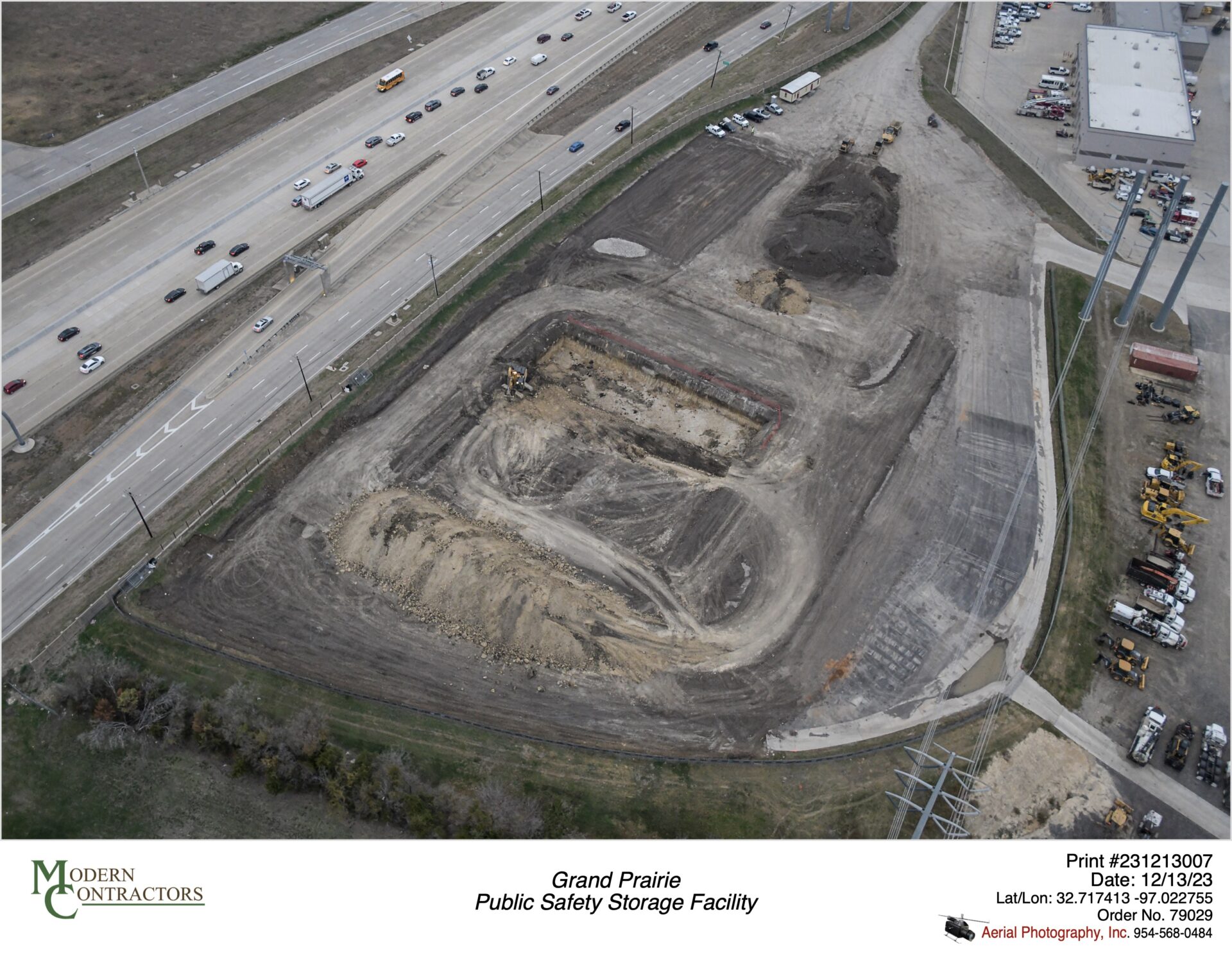 The City Of Grand Prairie Storage Facility Modern Contractors